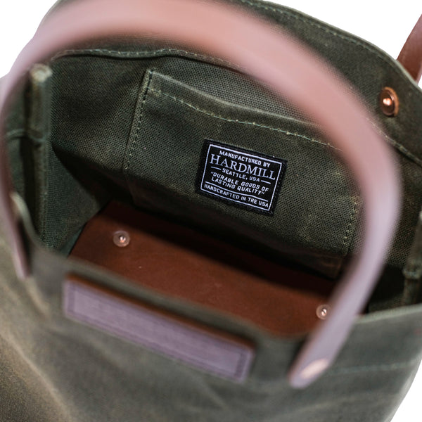 WAXED CANVAS BODEGA TOTE