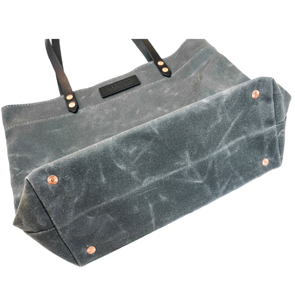 WAXED CANVAS MARKET TOTE