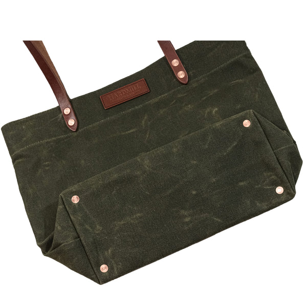WAXED CANVAS MARKET TOTE