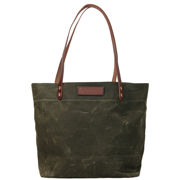 WAXED CANVAS MARKET TOTE