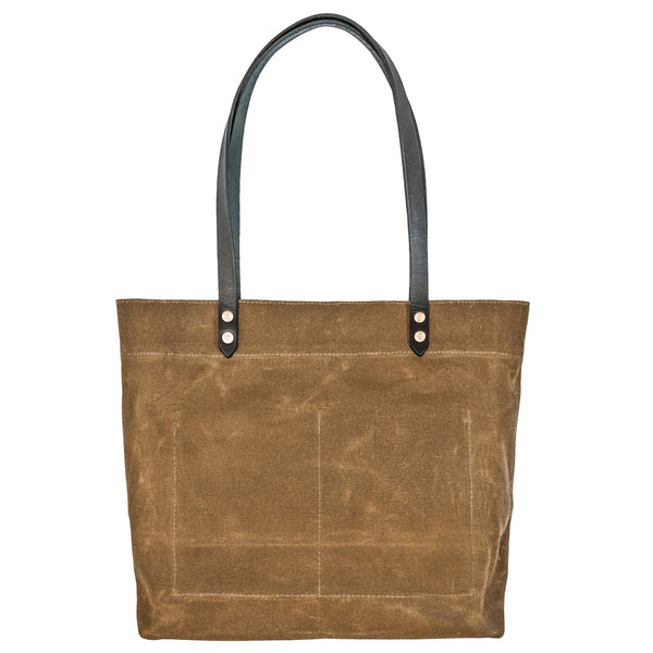 WAXED CANVAS MARKET TOTE