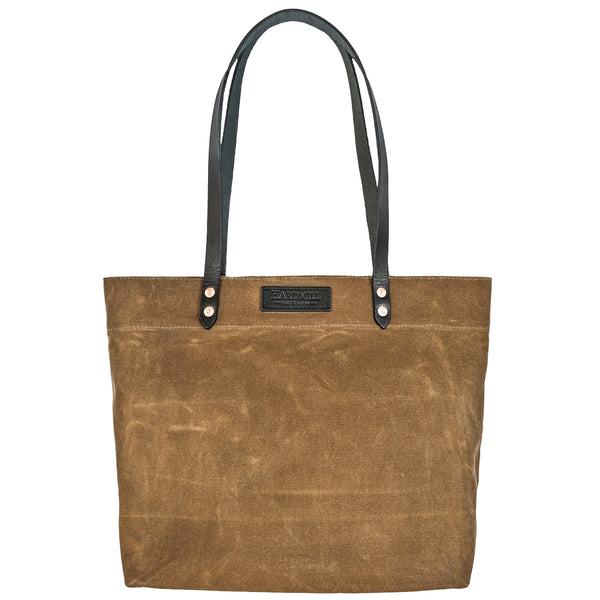 WAXED CANVAS MARKET TOTE