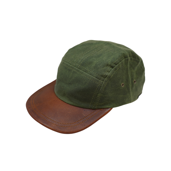 WAXED FIVE PANEL HAT