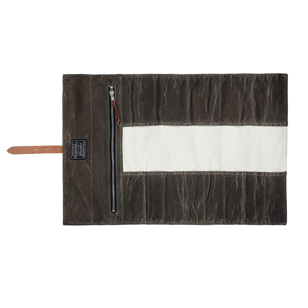 WAXED CANVAS TOOL ROLL