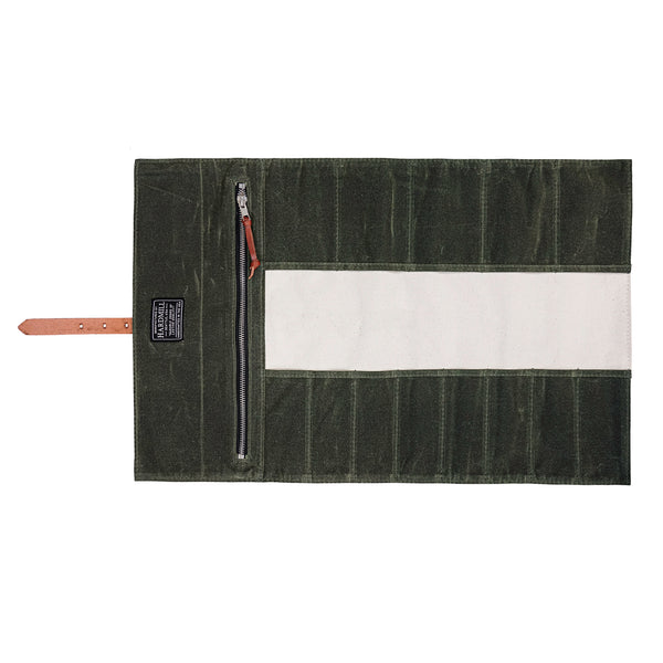 WAXED CANVAS TOOL ROLL