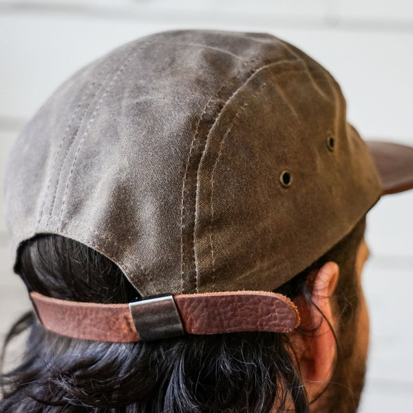 WAXED FIVE PANEL HAT
