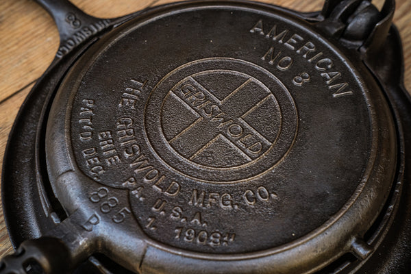 Griswold Waffle Iron Low Base