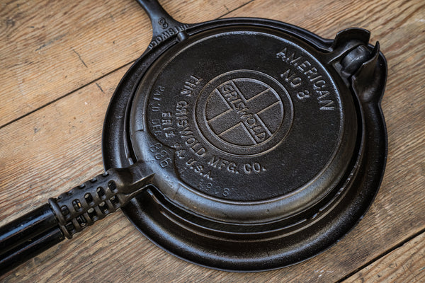 Griswold Waffle Iron Low Base