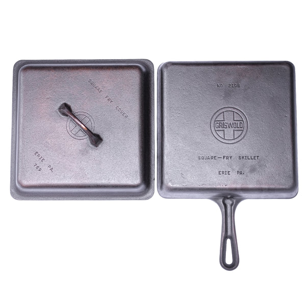 GRISWOLD - Square Fryer with Lid