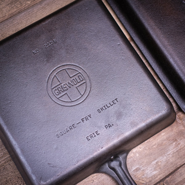 GRISWOLD - Square Fryer with Lid