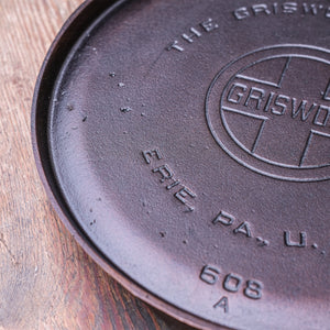 GRISWOLD - #8 Round Griddle