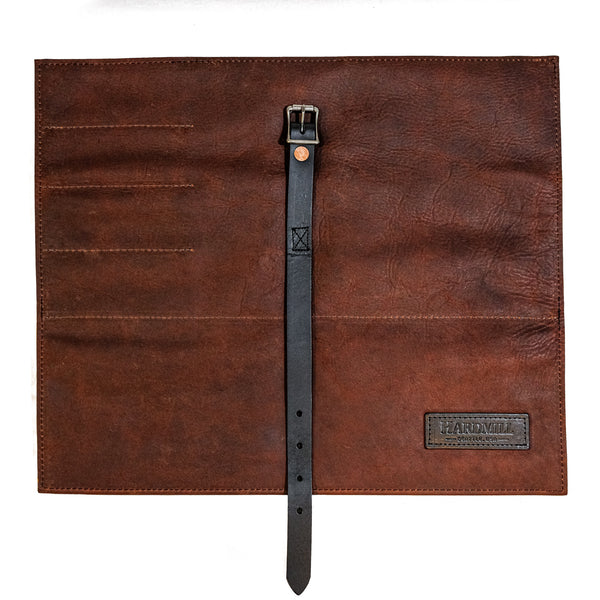 LEATHER COMPACT KNIFE ROLL