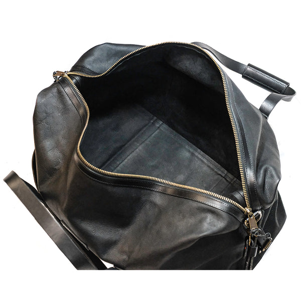 LEATHER DUFFEL BAG