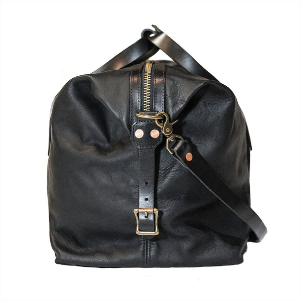 LEATHER DUFFEL BAG