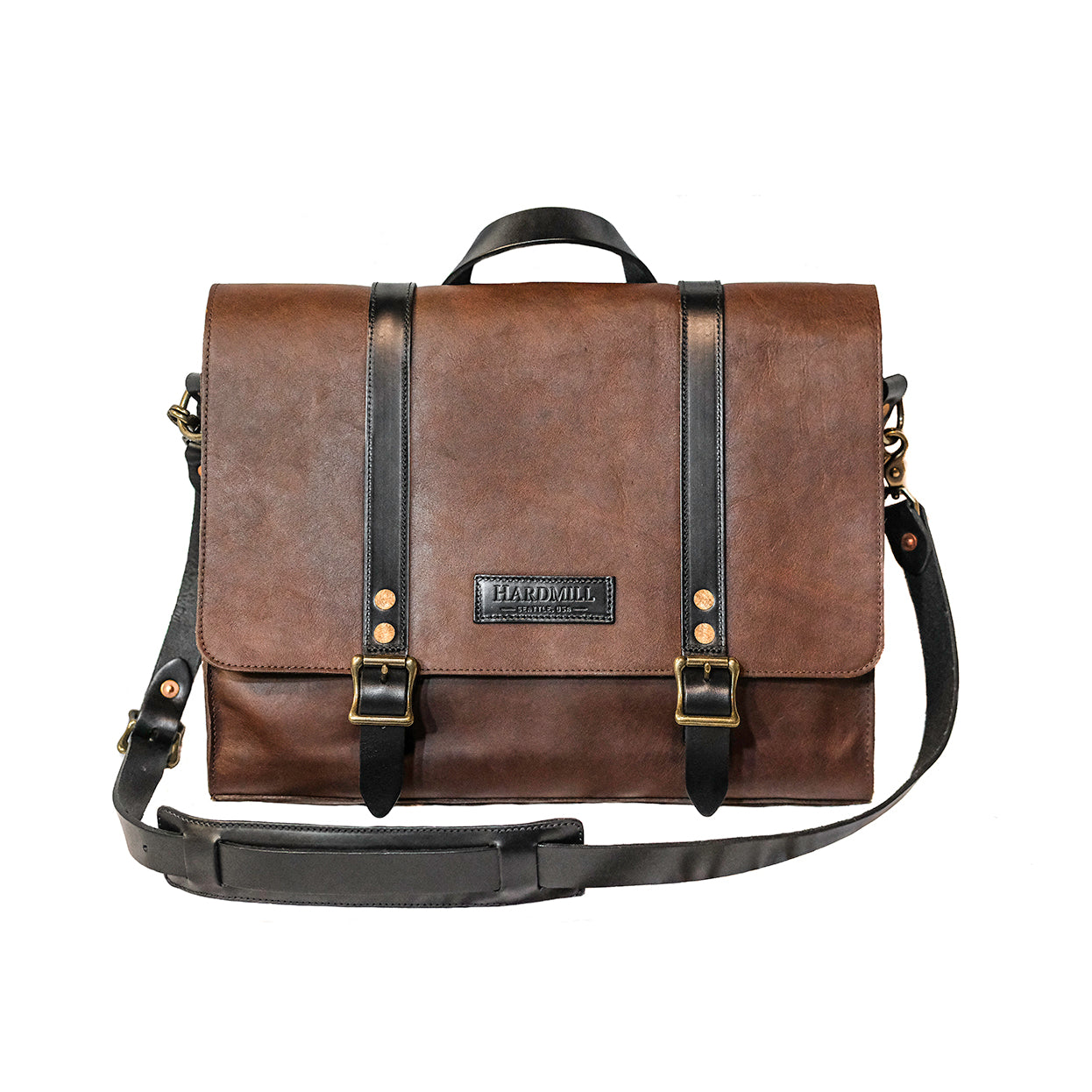 Leather Laptop Bags for Men Premium Brown or Black Leather -  Denmark