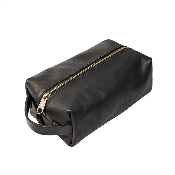 LEATHER DOPP KIT