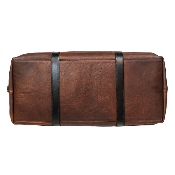 LEATHER DUFFEL BAG