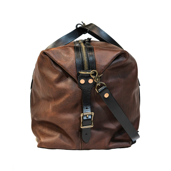 LEATHER DUFFEL BAG