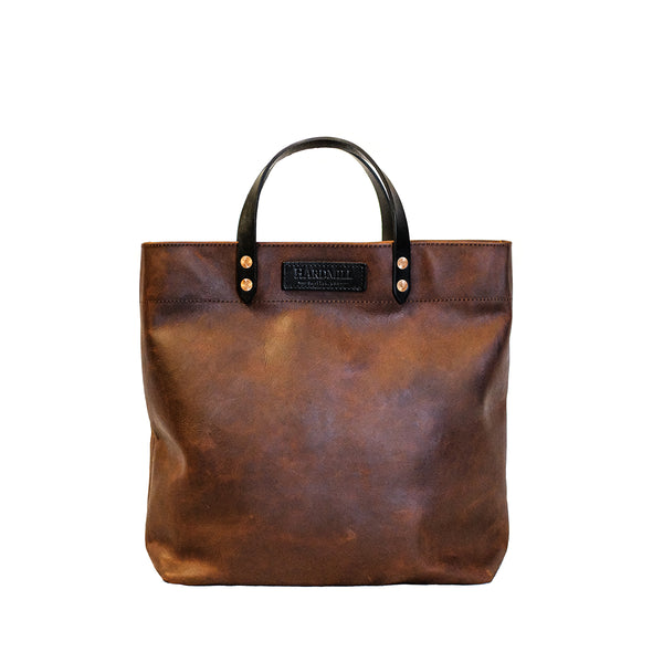 LEATHER GROCERY TOTE