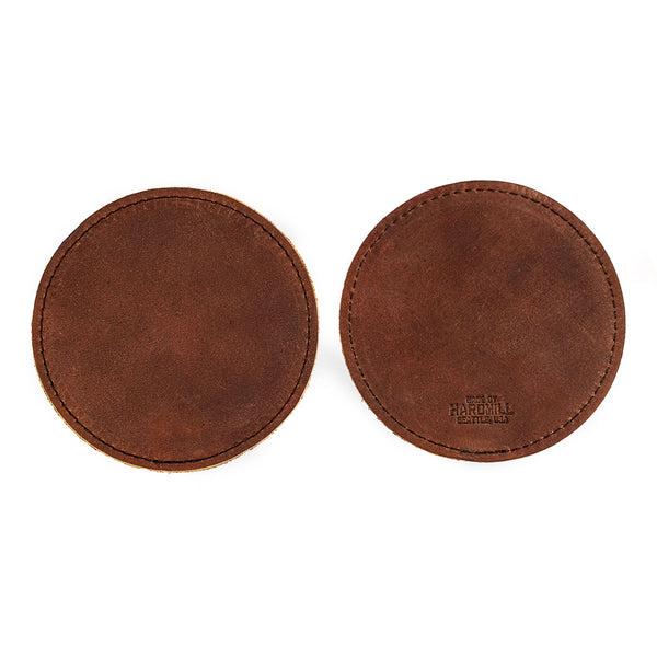 LEATHER COASTERS