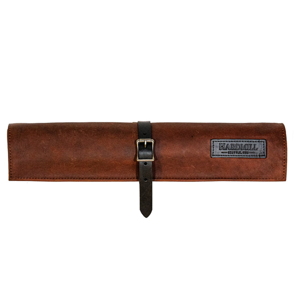 LEATHER COMPACT KNIFE ROLL