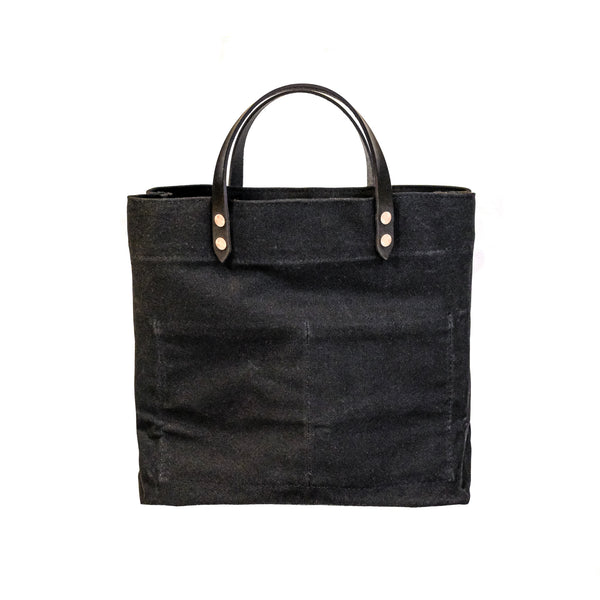 WAXED CANVAS GROCERY TOTE