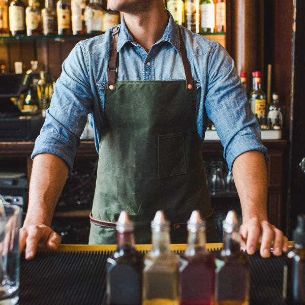 WAXED CANVAS INDUSTRY APRON