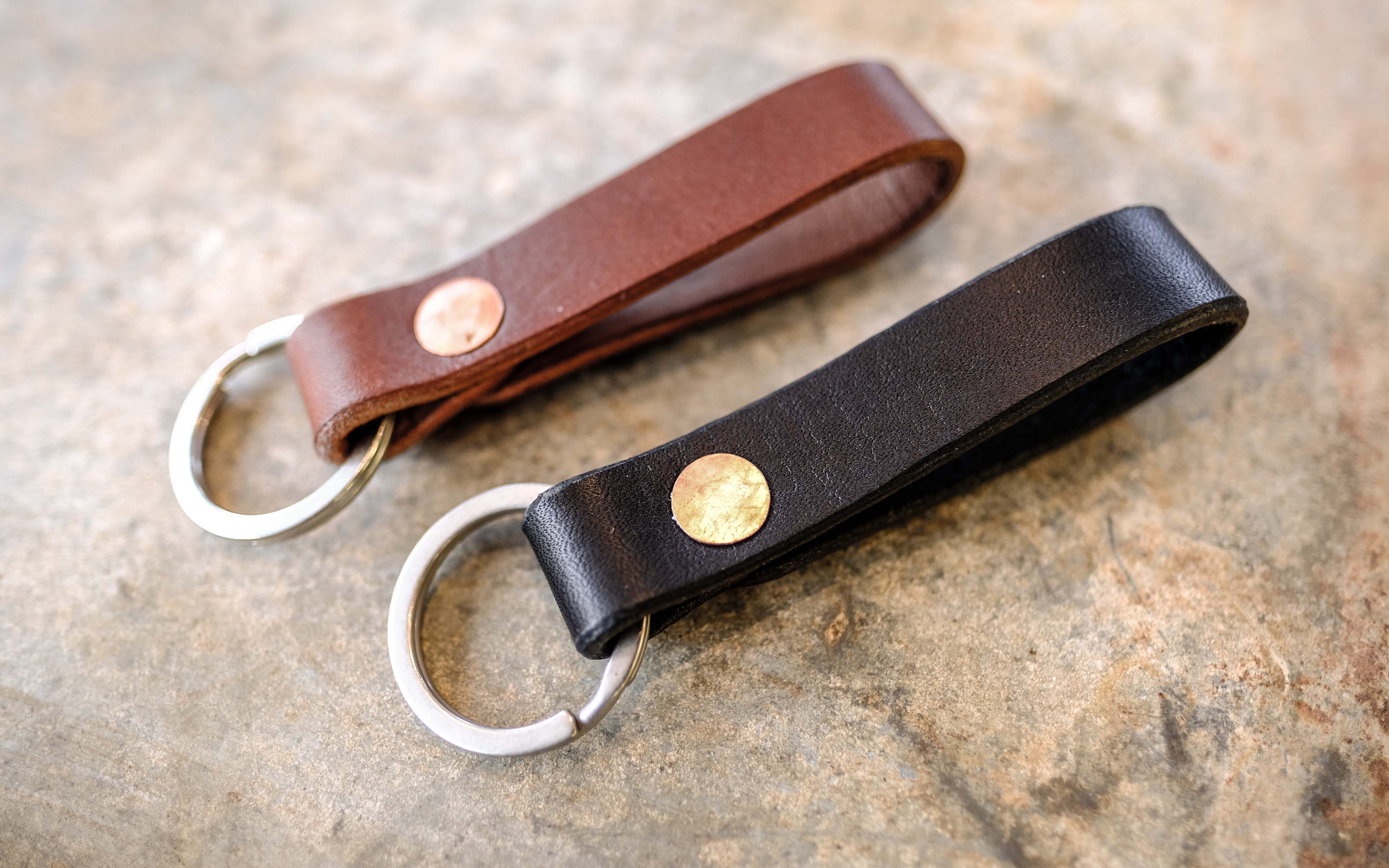 Leather Key Loop | Simple and Utilitarian Design - Hardmill