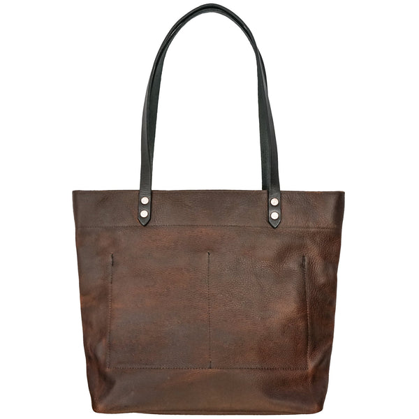 LEATHER MARKET TOTE