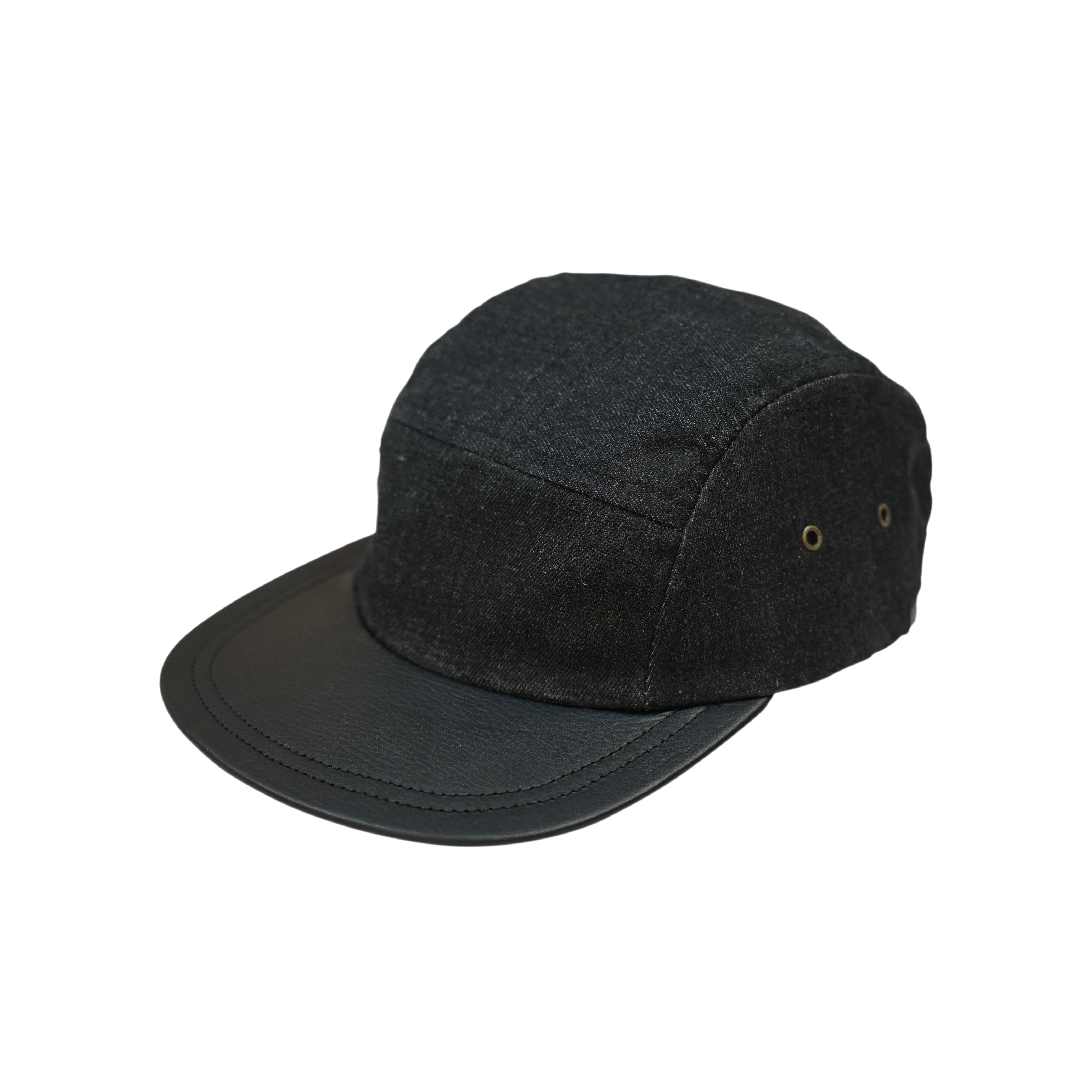 All black 2024 5 panel hat