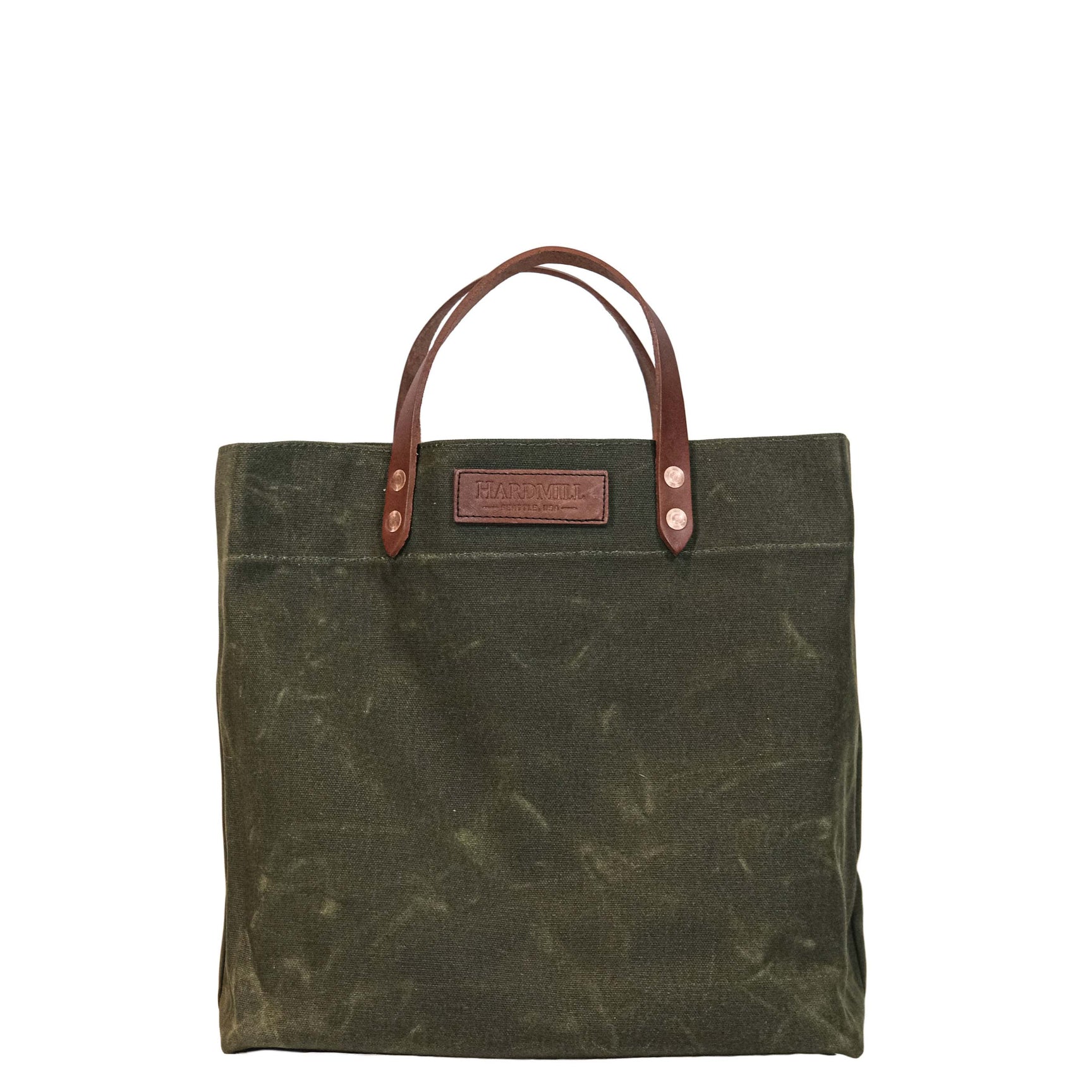 WAXED CANVAS GROCERY TOTE Hardmill