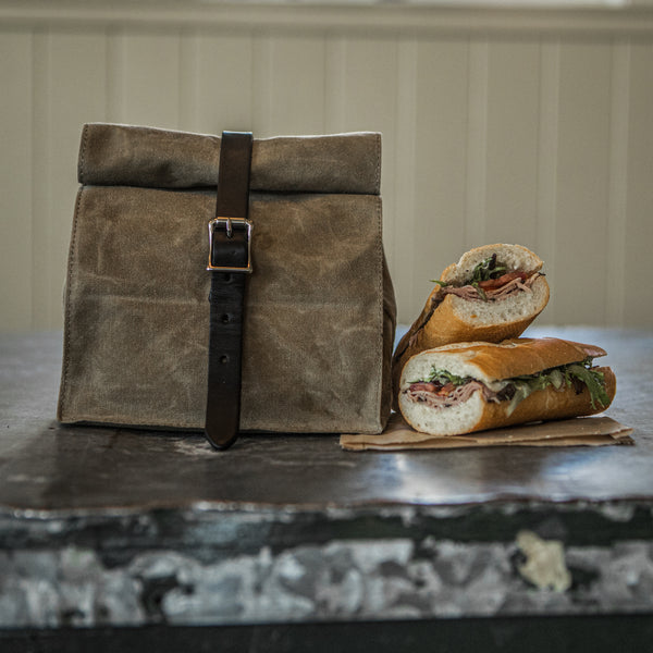 WAXED LUNCH TOTE